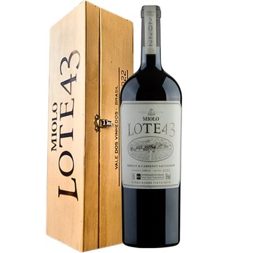 Vinho Miolo Lote 43 Safra 2022 Magnum 1500ml