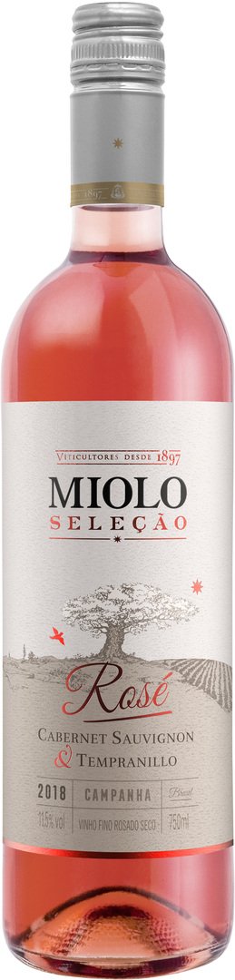 Miolo selecao cabernet sauvignon e tempranillo rose 2020