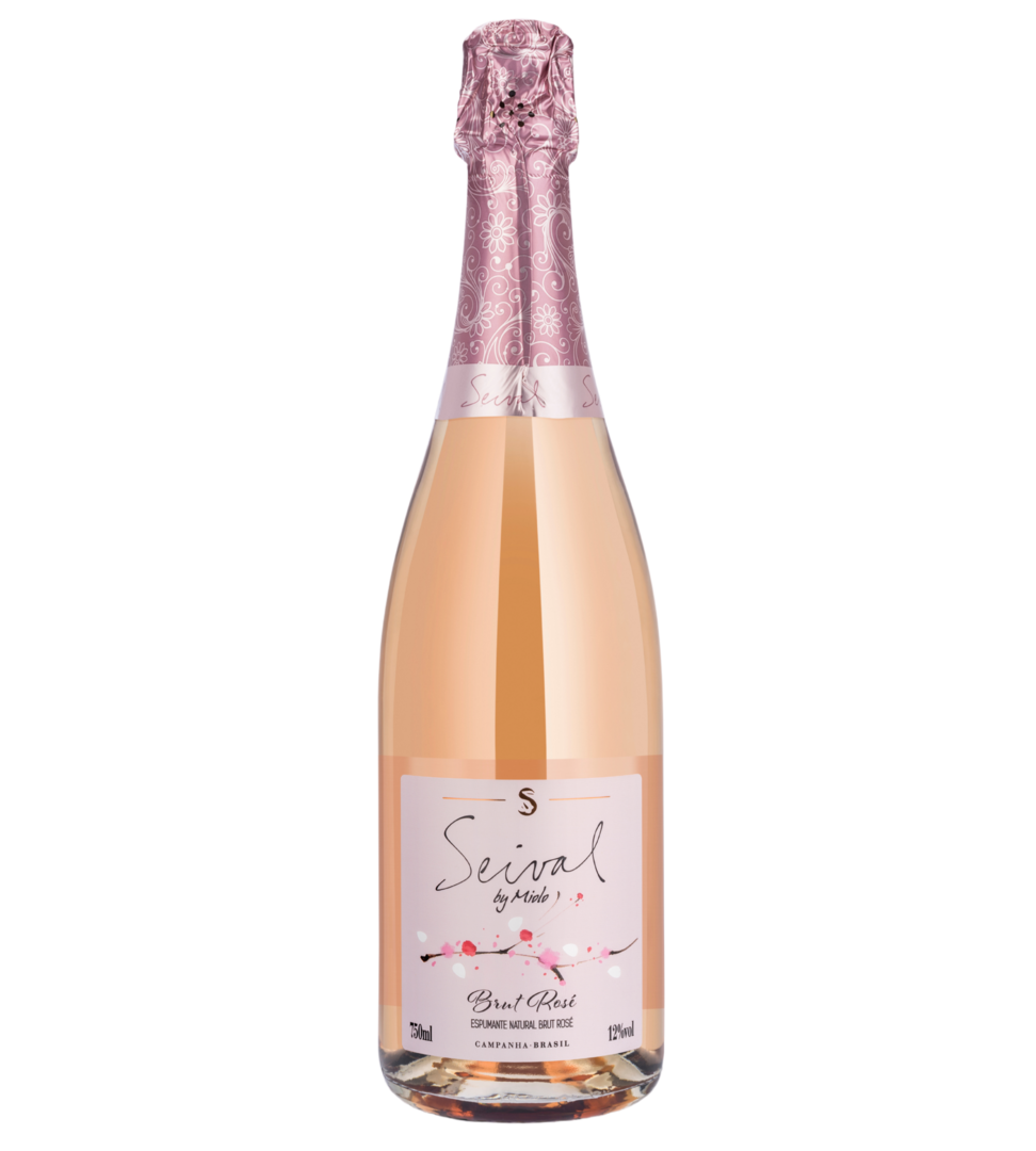 Espumante seival brut rose