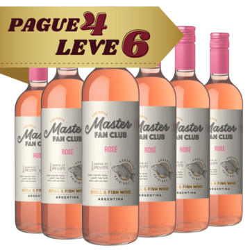 Kit Pague 4 Leve 6 The Grill Master Rosé 750ml